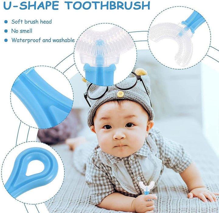 U-shaped Toothbrush For Toddlers & Kids (Discount In Bundles)