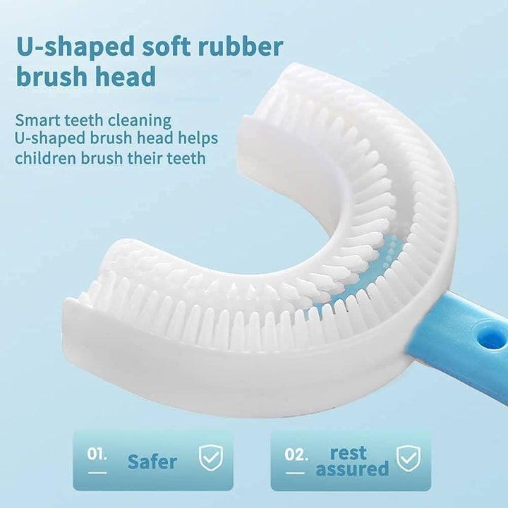 U-shaped Toothbrush For Toddlers & Kids (Discount In Bundles)