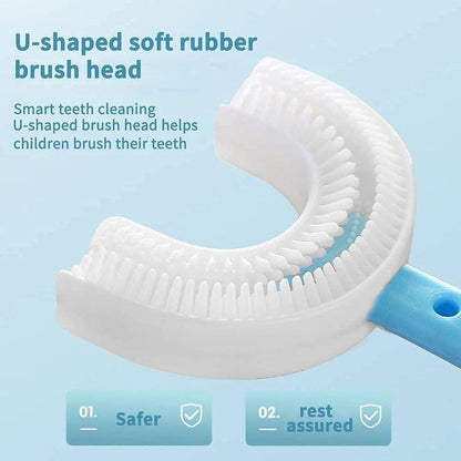 U-shaped Toothbrush For Toddlers & Kids (Discount In Bundles)