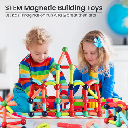 Magnetic Sticks Building Blocks | Early Learning Toy