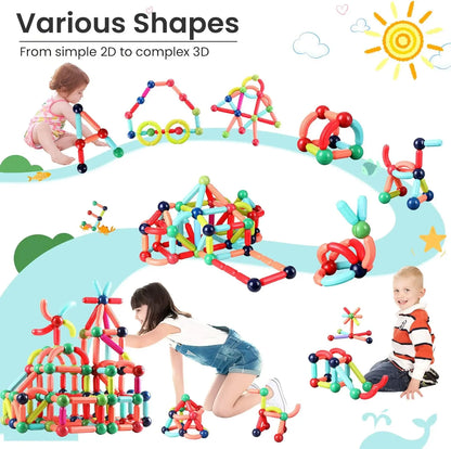 Magnetic Sticks Building Blocks | Early Learning Toy