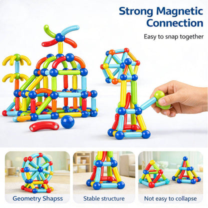 Magnetic Sticks Building Blocks | Early Learning Toy