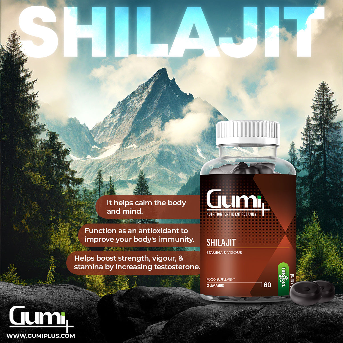 Shilajit Gummies