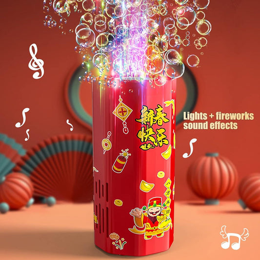 Musical & Lighting Fireworks Bubble Machine (CHARGEABLE)