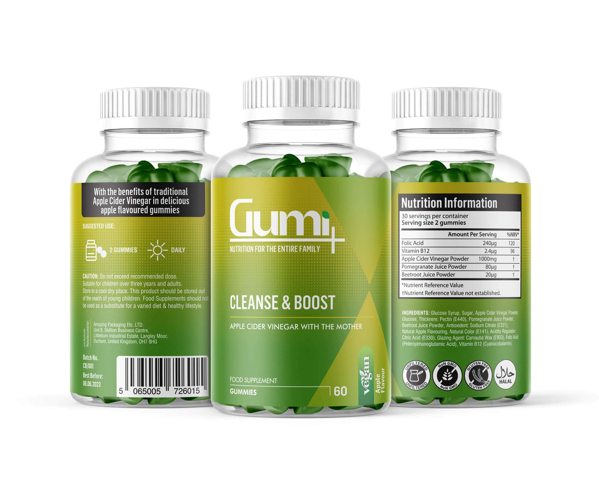 Cleanse & Boost Apple Cider Vinegar Gummies