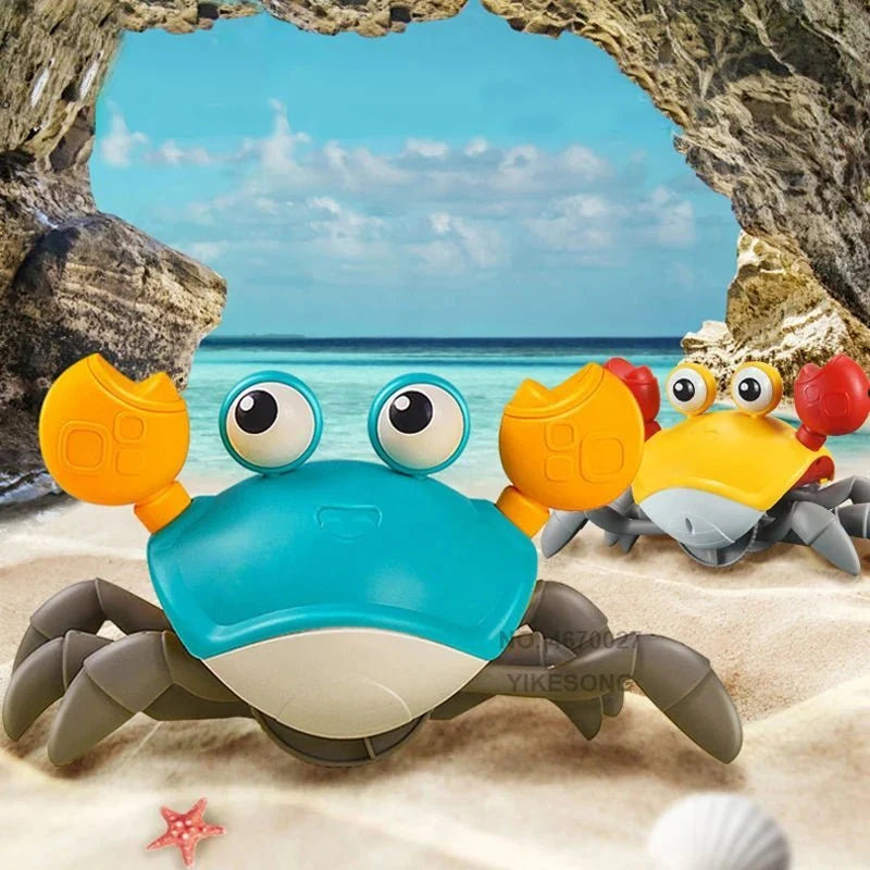 Interactive Musical & Sensor Crawling Crab (Chargeable)