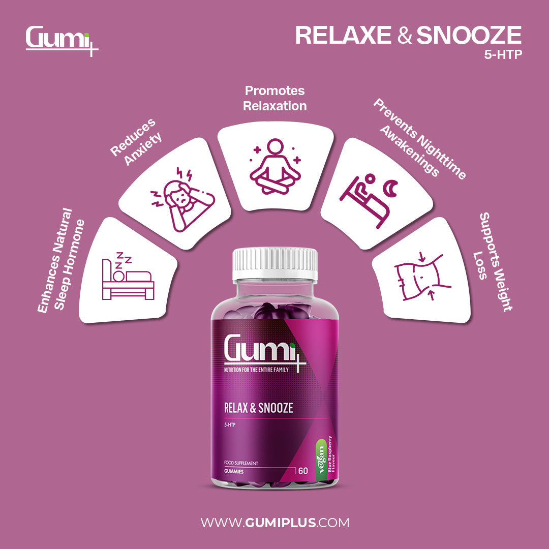 Relax & Snooze (Sleep Support) Gummies