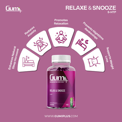 Relax & Snooze (Sleep Support) Gummies
