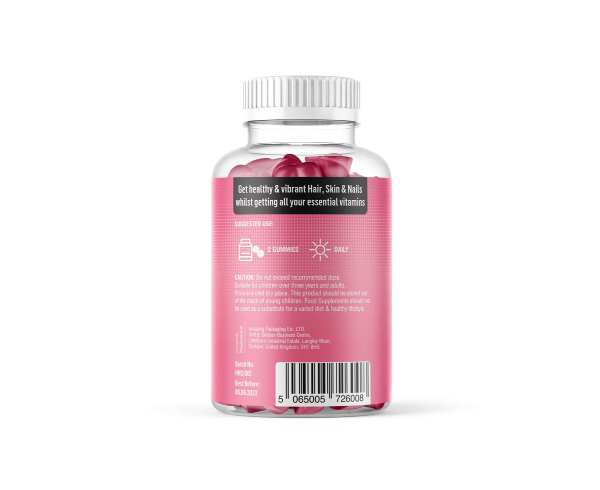 Biotin Plus (Hair, Skin and Nail Gummies)