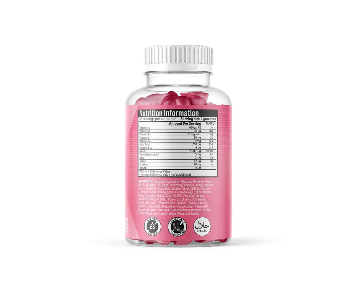 Biotin Plus (Hair, Skin and Nail Gummies)