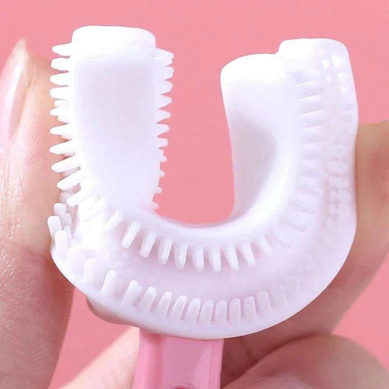 U-shaped Toothbrush For Toddlers & Kids (Discount In Bundles)
