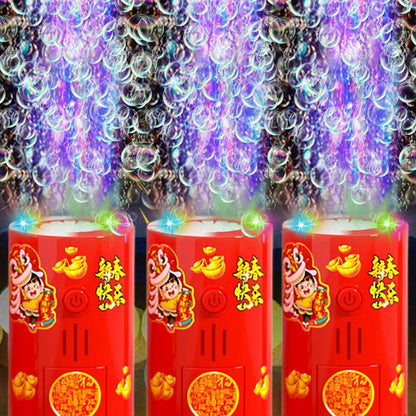 Musical & Lighting Fireworks Bubble Machine (CHARGEABLE)